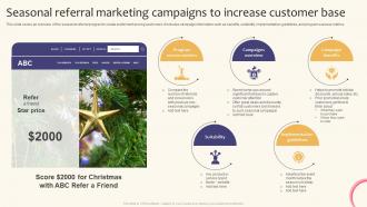 Seasonal Referral Marketing Campaigns Creating A Successful Marketing Strategy SS V