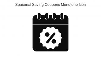 Seasonal Saving Coupons Monotone Icon In Powerpoint Pptx Png And Editable Eps Format