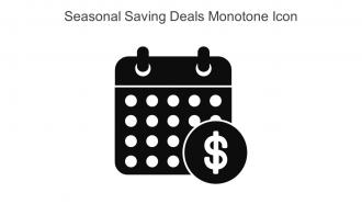 Seasonal Saving Deals Monotone Icon In Powerpoint Pptx Png And Editable Eps Format