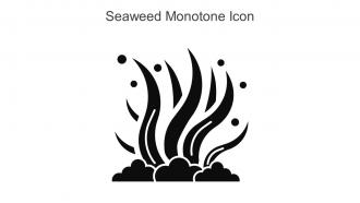 Seaweed Monotone Icon In Powerpoint Pptx Png And Editable Eps Format