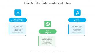 Sec Auditor Independence Rules In Powerpoint And Google Slides Cpb