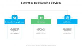 Sec Rules Bookkeeping Services In Powerpoint And Google Slides Cpb