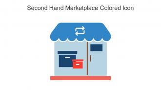 Second Hand Marketplace Colored Icon In Powerpoint Pptx Png And Editable Eps Format