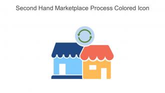 Second Hand Marketplace Process Colored Icon In Powerpoint Pptx Png And Editable Eps Format