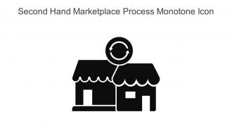 Second Hand Marketplace Process Monotone Icon In Powerpoint Pptx Png And Editable Eps Format
