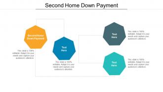 Second home down payment ppt powerpoint presentation layouts inspiration cpb