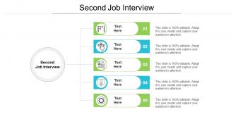 Second job interview ppt powerpoint presentation outline design inspiration cpb