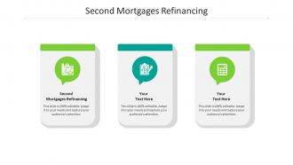 Second mortgages refinancing ppt powerpoint presentation topics cpb