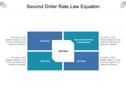 Second order rate law equation ppt powerpoint presentation model outline cpb