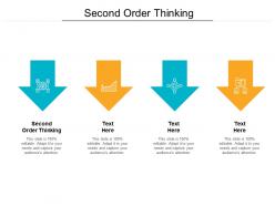Second order thinking ppt powerpoint presentation portfolio example topics cpb