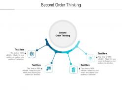 Second order thinking ppt powerpoint presentation portfolio slideshow cpb