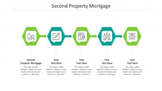 Second property mortgage ppt powerpoint presentation infographics ideas cpb