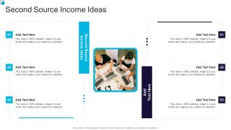 Second Source Income Ideas In Powerpoint And Google Slides Cpb