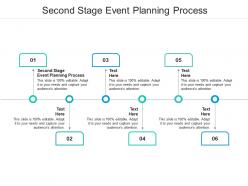 Second stage event planning process ppt powerpoint presentation styles graphics tutorials cpb