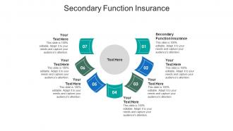 Secondary function insurance ppt powerpoint presentation icon deck cpb