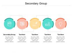 Secondary group ppt powerpoint presentation outline guidelines cpb