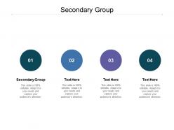 Secondary group ppt powerpoint presentation professional rules cpb