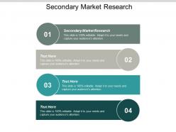 Secondary market research ppt powerpoint presentation gallery slide cpb