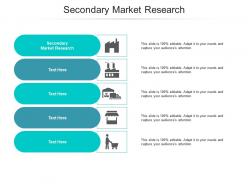 Secondary market research ppt powerpoint presentation summary graphics cpb