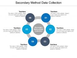 Secondary method data collection ppt powerpoint presentation file background designs cpb