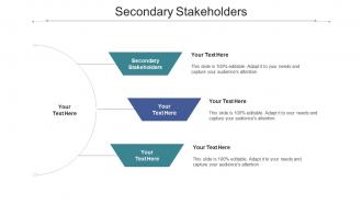 Secondary stakeholders ppt powerpoint presentation slides ideas cpb