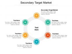 Secondary target market ppt powerpoint presentation portfolio show cpb