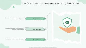 Secops Icon To Prevent Security Breaches