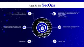 Secops V2 Powerpoint Presentation Slides Editable Customizable