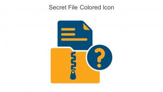 Secret File Colored Icon In Powerpoint Pptx Png And Editable Eps Format