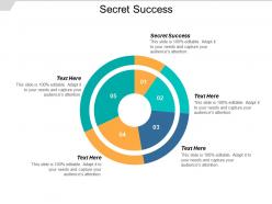 Secret success ppt powerpoint presentation inspiration example cpb