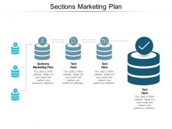Sections marketing plan ppt powerpoint presentation pictures summary cpb