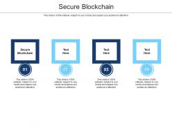 Secure blockchain ppt powerpoint presentation inspiration background image cpb