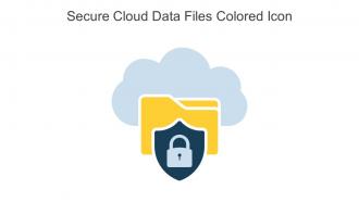 Secure Cloud Data Files Colored Icon In Powerpoint Pptx Png And Editable Eps Format