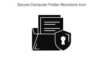 Secure Computer Folder Monotone Icon In Powerpoint Pptx Png And Editable Eps Format