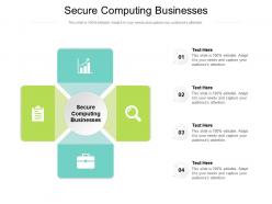 Secure computing businesses ppt powerpoint presentation infographics example topics cpb