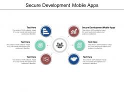Secure development mobile apps ppt powerpoint presentation portfolio example cpb