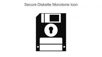 Secure Diskette Monotone Icon In Powerpoint Pptx Png And Editable Eps Format