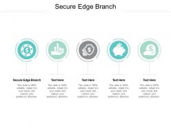 Secure edge branch ppt powerpoint presentation inspiration professional cpb