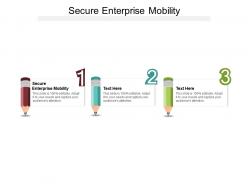 Secure enterprise mobility ppt powerpoint presentation gallery microsoft cpb