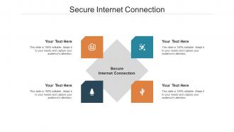 Secure internet connection ppt powerpoint presentation pictures templates cpb