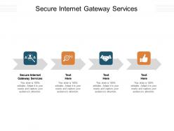 Secure internet gateway services ppt powerpoint presentation layouts vector cpb