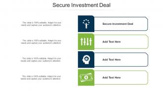 Secure Investment Deal Ppt Powerpoint Presentation Slides Styles Cpb