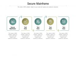 Secure mainframe ppt powerpoint presentation pictures gridlines cpb