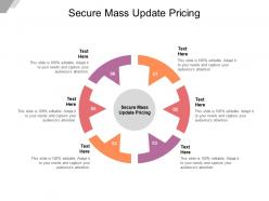 Secure mass update pricing ppt powerpoint presentation outline mockup cpb