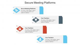 Secure meeting platforms ppt powerpoint presentation model structure cpb