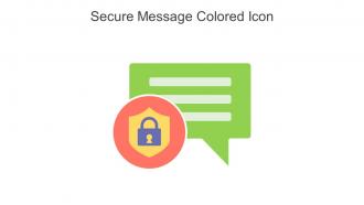 Secure Message Colored Icon In Powerpoint Pptx Png And Editable Eps Format