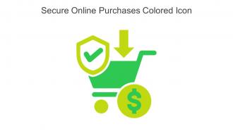 Secure Online Purchases Colored Icon In Powerpoint Pptx Png And Editable Eps Format