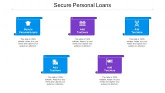 Secure Personal Loans Ppt Powerpoint Presentation Summary Portrait Cpb