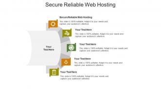 Secure reliable web hosting ppt powerpoint presentation infographics guide cpb