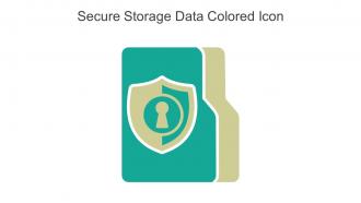 Secure Storage Data Colored Icon In Powerpoint Pptx Png And Editable Eps Format